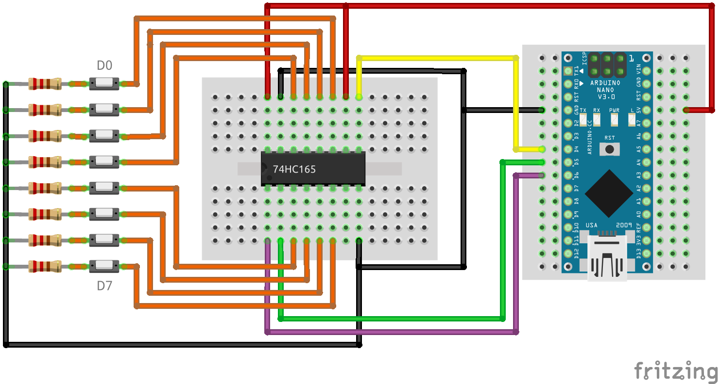 Understanding PISO Shift Registers - HiBit